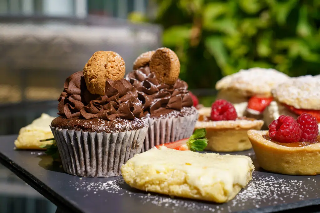 Cupcakes and treats at Highborder Lodge